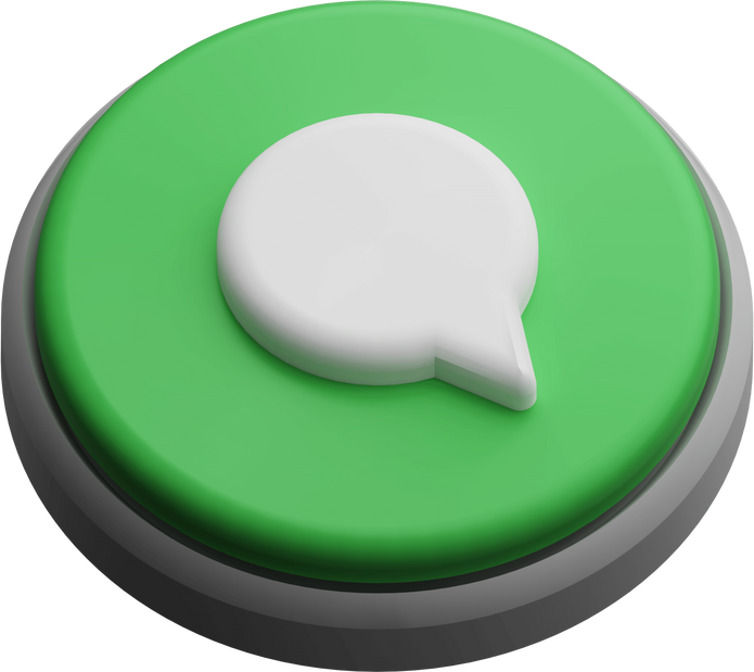 3D Message Icon